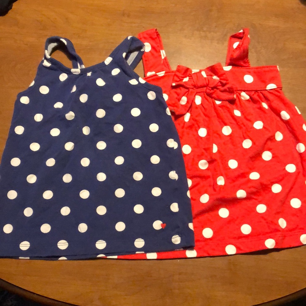 Toddler girl 3t Carter’s tank tops